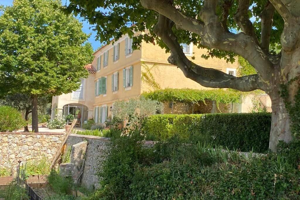 Bastide Au Milieu Des Vignes Et Des Oliviers Aups Villa ภายนอก รูปภาพ