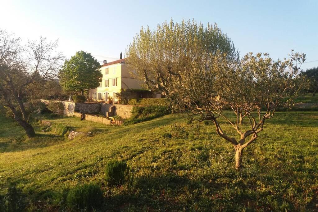 Bastide Au Milieu Des Vignes Et Des Oliviers Aups Villa ภายนอก รูปภาพ