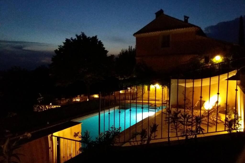 Bastide Au Milieu Des Vignes Et Des Oliviers Aups Villa ภายนอก รูปภาพ
