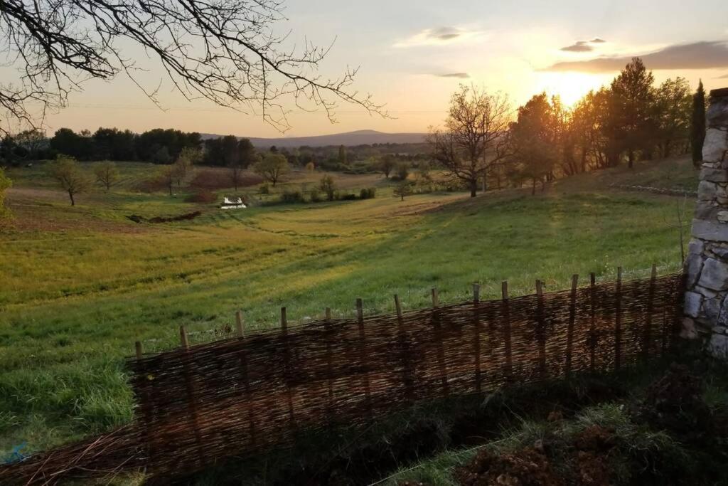 Bastide Au Milieu Des Vignes Et Des Oliviers Aups Villa ภายนอก รูปภาพ