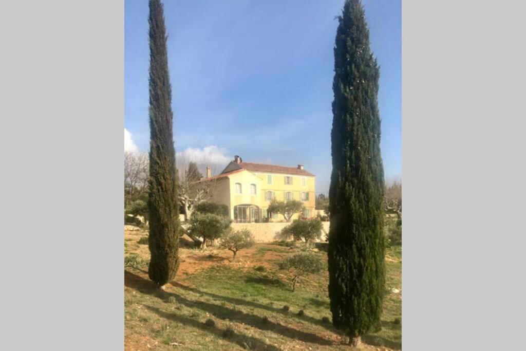 Bastide Au Milieu Des Vignes Et Des Oliviers Aups Villa ภายนอก รูปภาพ